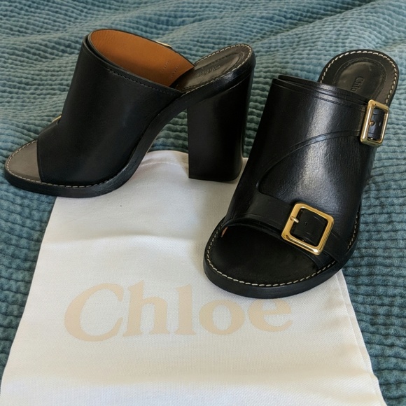 Chloe Shoes - Chloe High Heel Sandal Leather